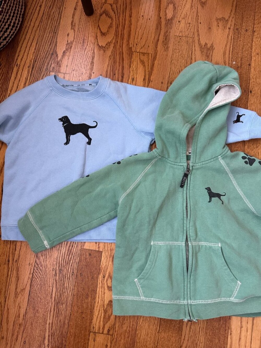 The Black Dog Sweatshirts 4T Bundle - Crewneck + Zip Hoodie